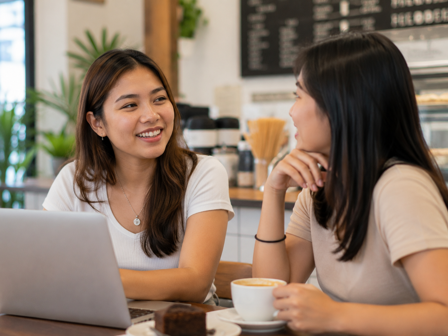 Filipino everyday English learner in conversation